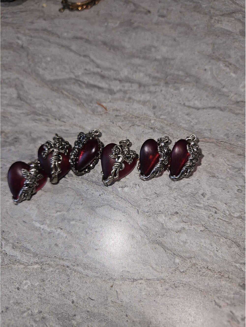Vintage angel beads